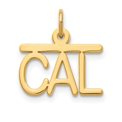 14K Yellow Gold Top Bar Name Plate