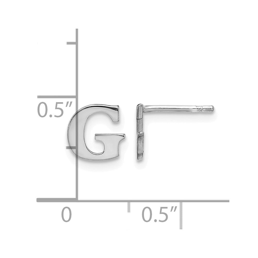 sterling-silver-rhodium-plated-letter-g-initial-post-earrings-xne46ss-g