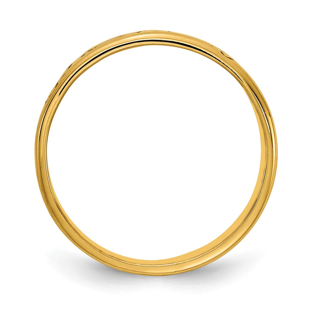 14K Yellow Gold Customized Ring