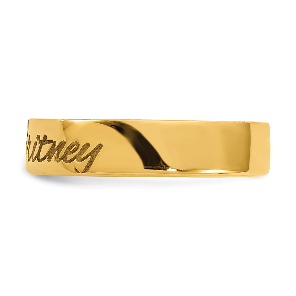 14K Yellow Gold Customized Ring