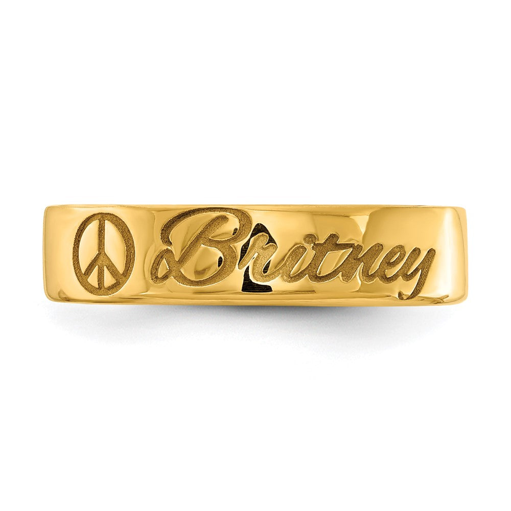14K Yellow Gold Customized Ring
