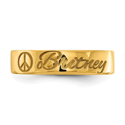 14K Yellow Gold Customized Ring