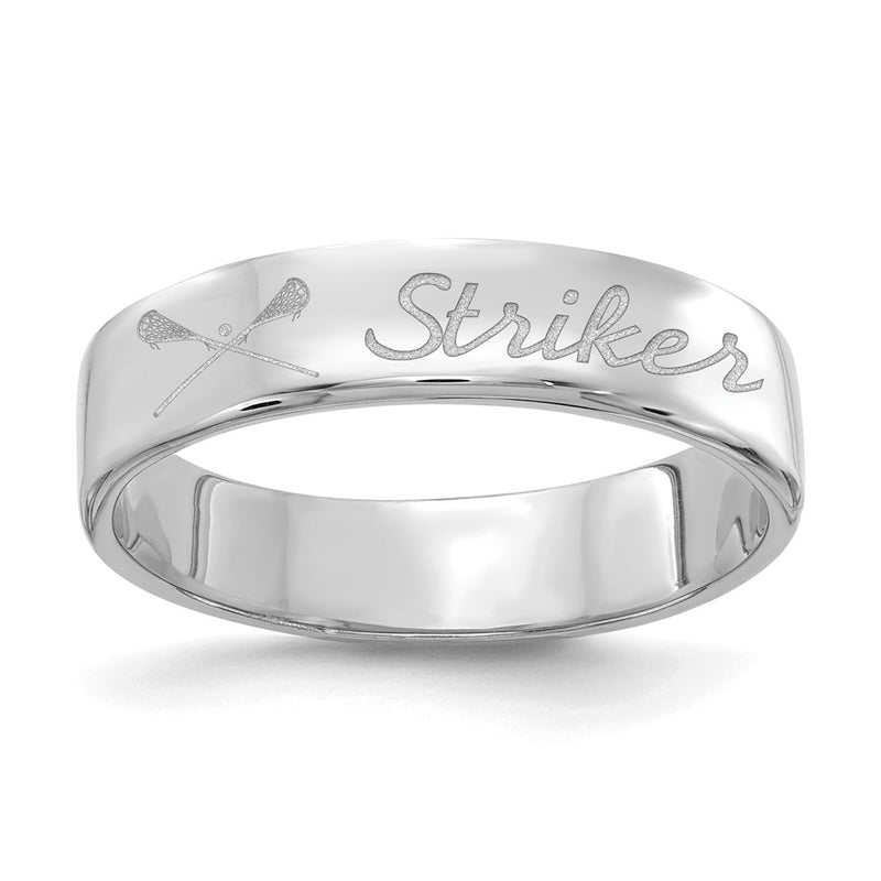 14K White Gold Customized Ring