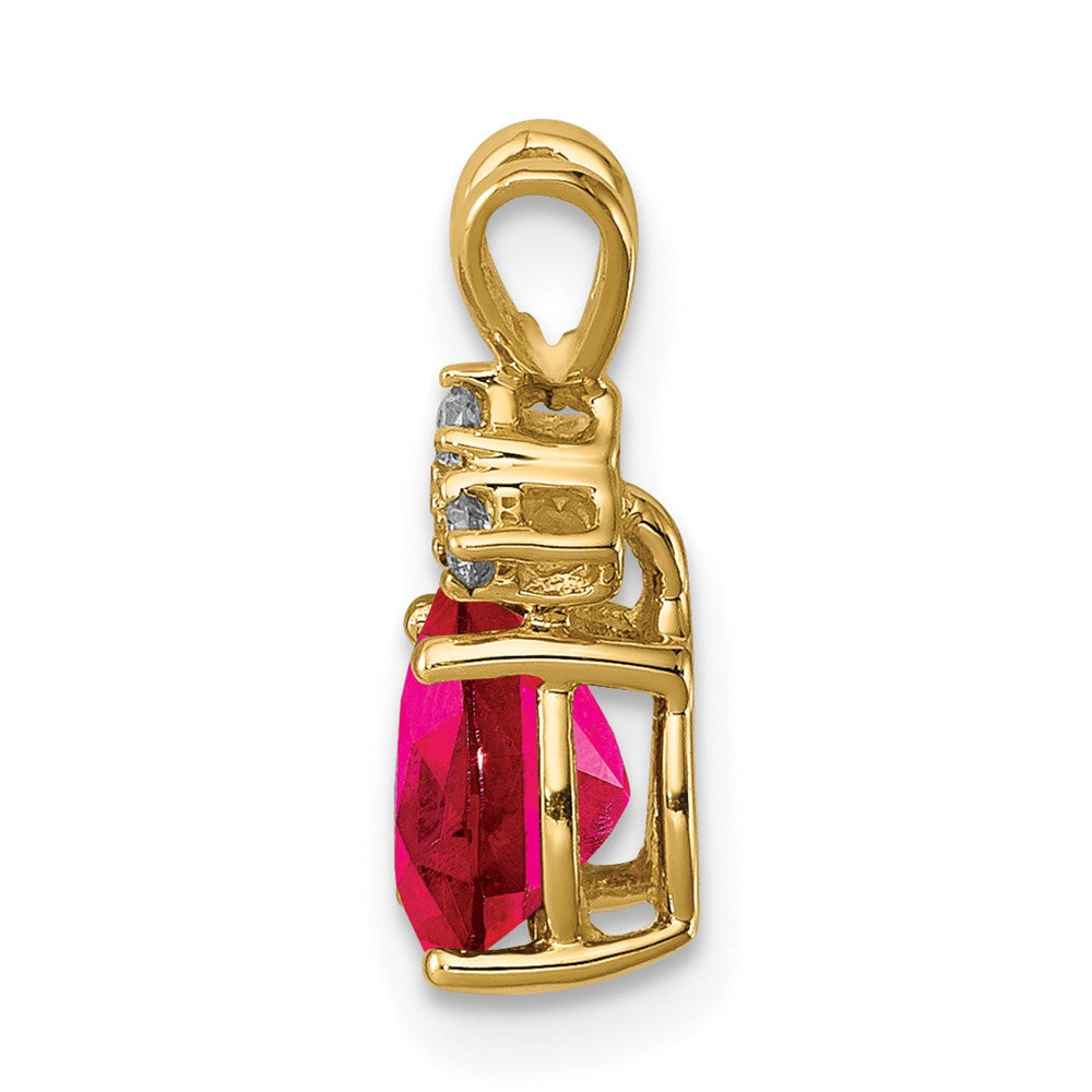 14k-7x5mm-pear-ruby-aaa-diamond-pendant-xp1012r-aaa