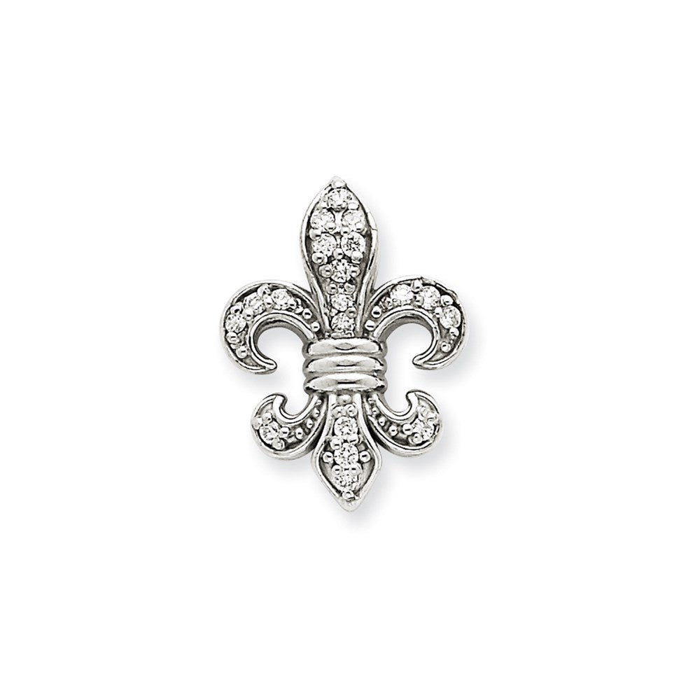 14K White GoldA Real Diamond Pendant