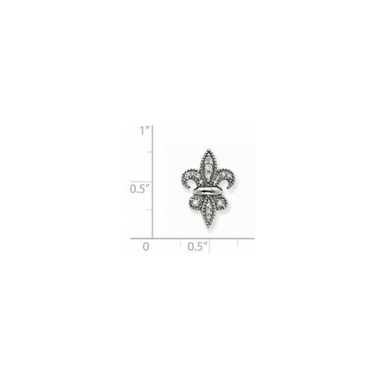 14K White GoldAAA Real Diamond Pendant