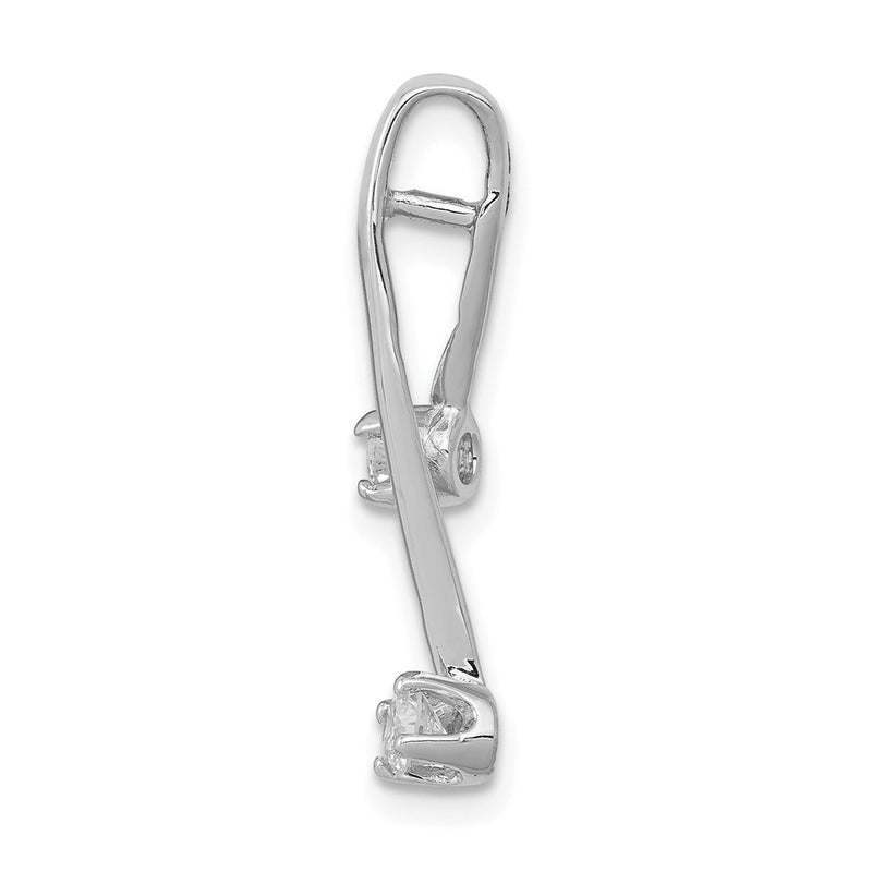 14k White Gold Pendant