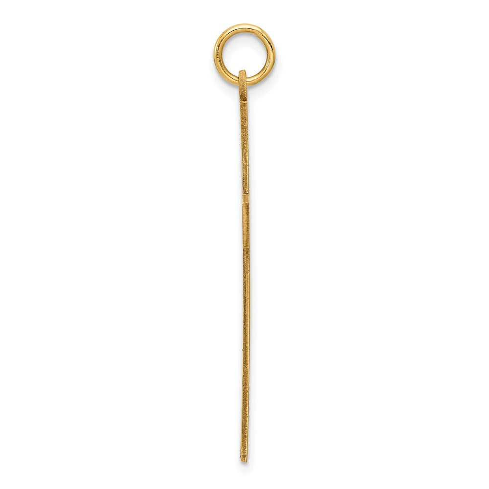 14k Yellow Gold 14K Laser Designed Cross Pendant