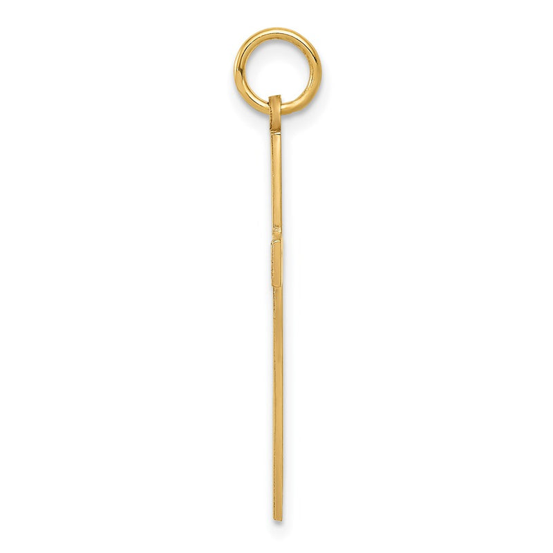 14k Yellow Gold 14K Laser Designed Cross Pendant