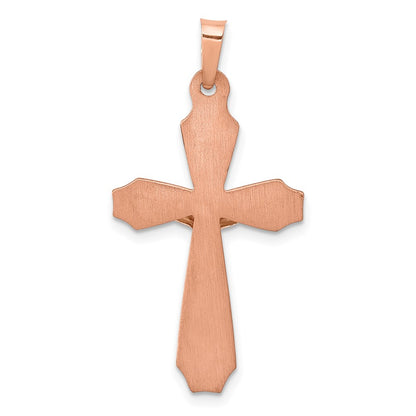 14k Two-tone 14k Two-tone Hollow Crucifix Pendant