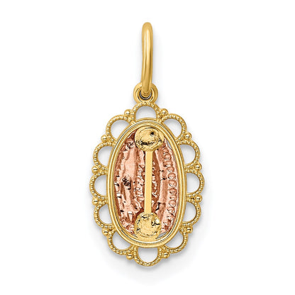 14k Two-tone 14k Two-tone Guadalupe Pendant