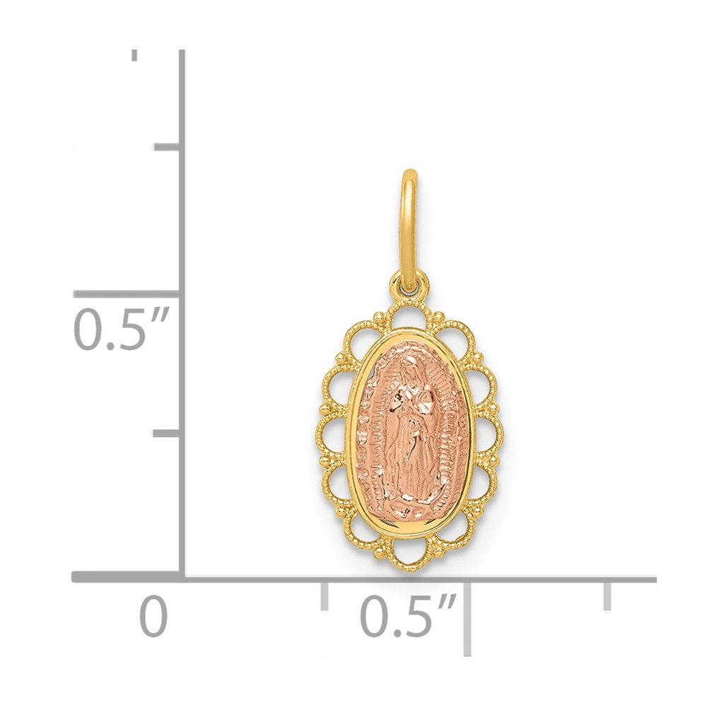 14k Two-tone 14k Two-tone Guadalupe Pendant
