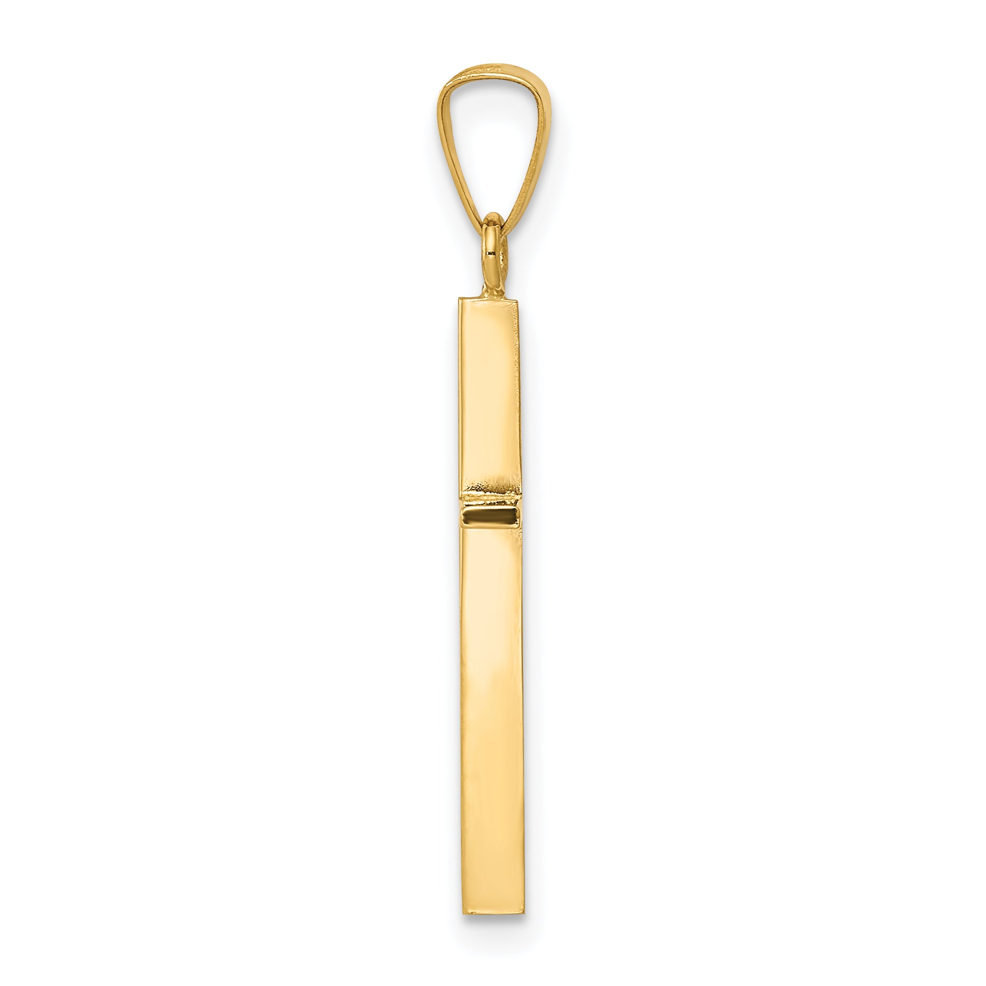 14k Yellow Gold 14k Cross Pendant