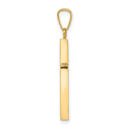 14k Yellow Gold 14k Cross Pendant
