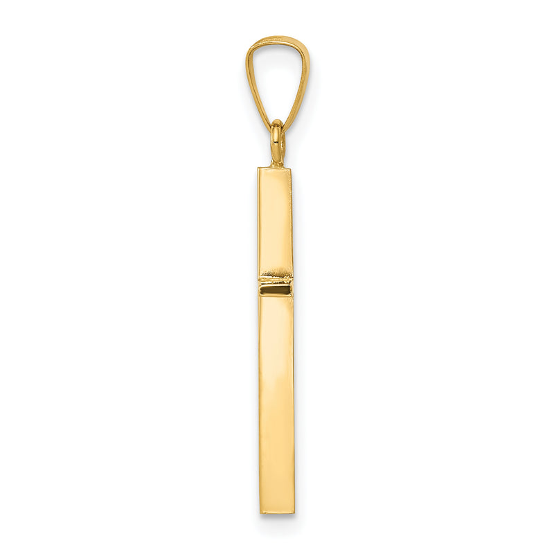 14k Yellow Gold 14k Cross Pendant