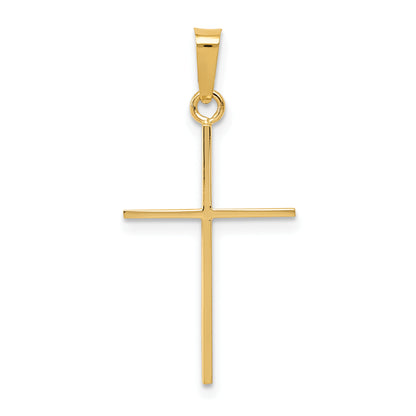 14k Yellow Gold 14k Cross Pendant
