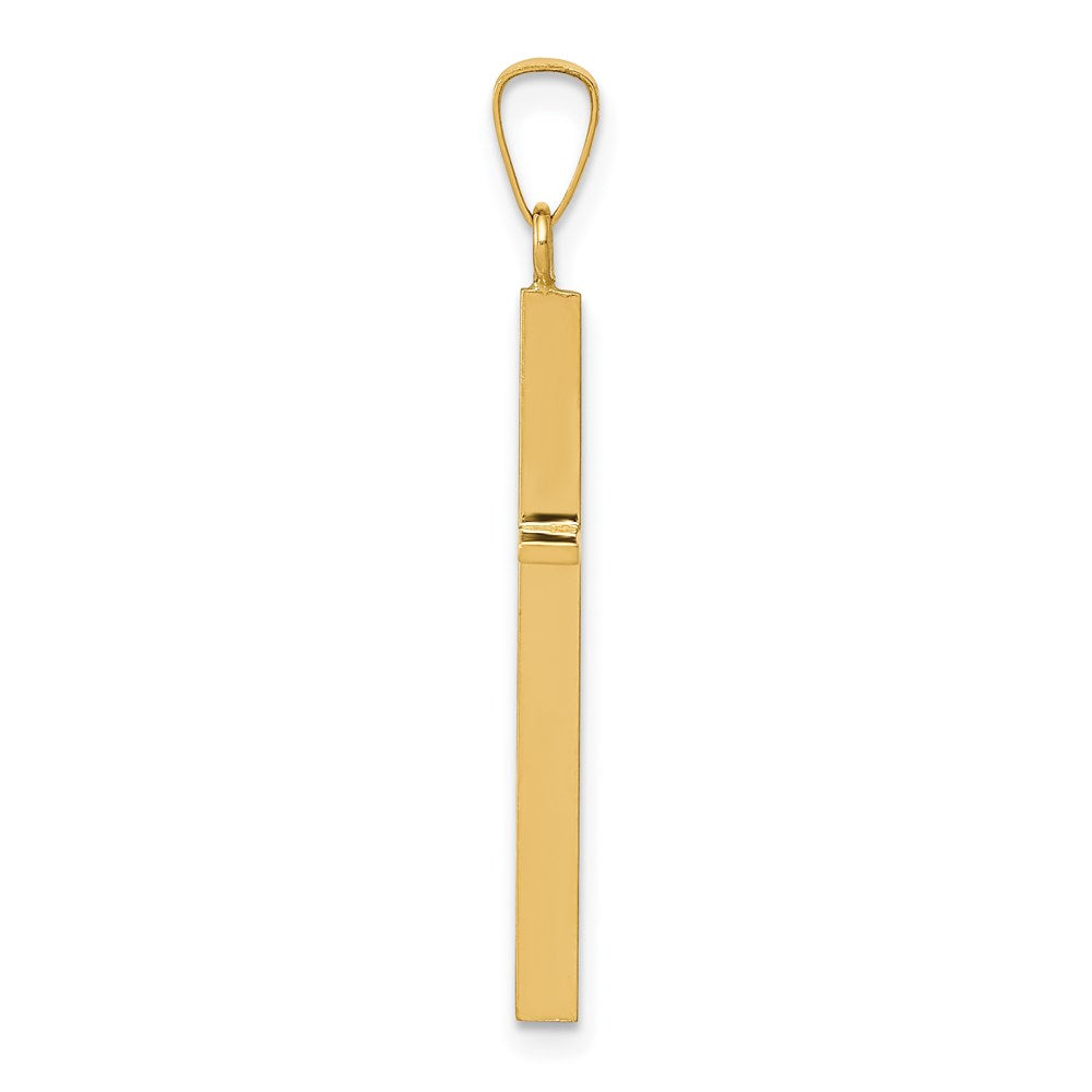14k Yellow Gold 14k Cross Pendant