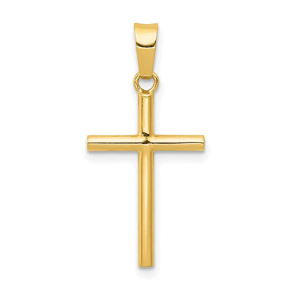 14k Yellow Gold 14k Polished Cross Pendant