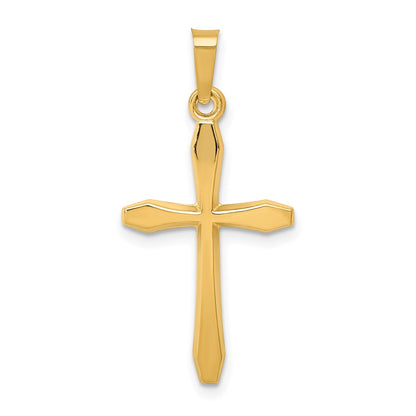 14k Yellow Gold 14k Polished Passion Cross Pendant