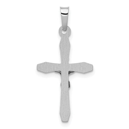 14k White Gold 14k White Gold Polished INRI Crucifix Pendant