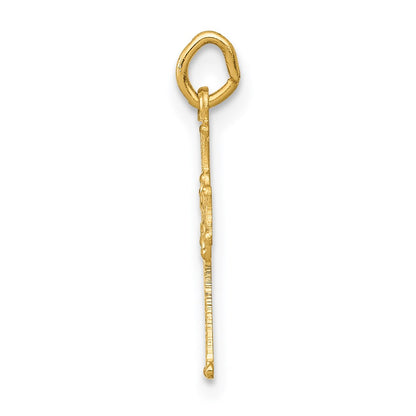 14k Yellow Gold 14k Celtic Cross Charm