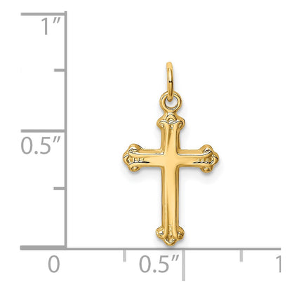 14k Yellow Gold 14k Cross Charm