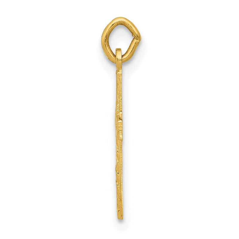 14k Yellow Gold 14k Small Cross Charm