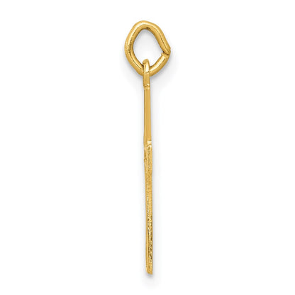 14k Yellow Gold 14k Cross Charm