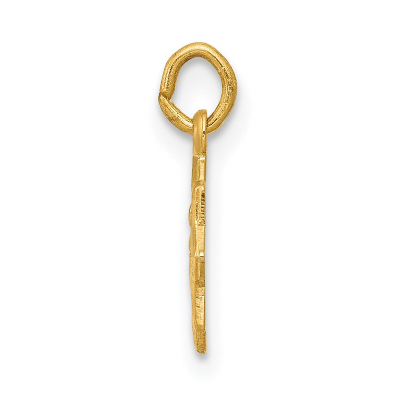 14k Yellow Gold 14k Blessed Mary Charm