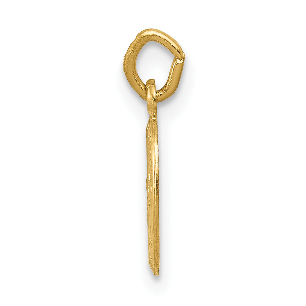 14k Yellow Gold 14k Saint Christopher Medal Charm