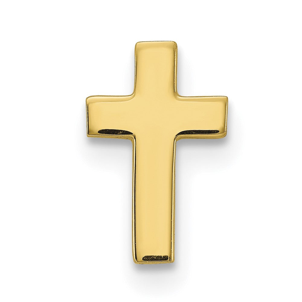 14K Yellow Gold Cross Tie Tac