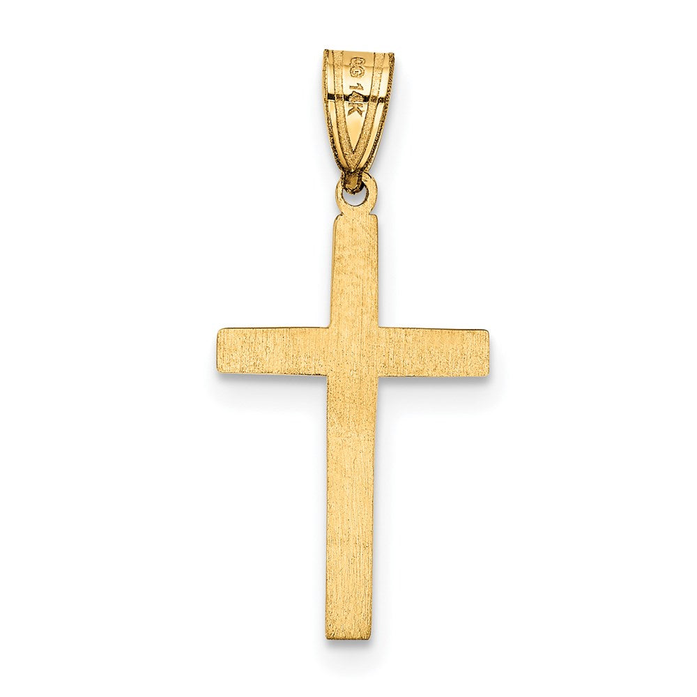14k Yellow Gold 14k Cross Charm