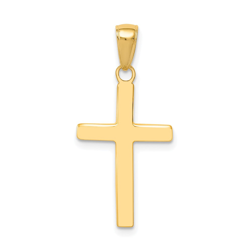 14k Yellow Gold 14k Polished Cross Charm