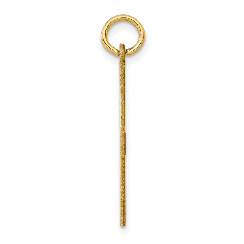 14k Yellow Gold 14K Laser Designed Greek Cross Pendant