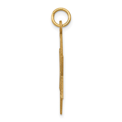 14k Yellow Gold 14K Laser Designed Star of David Pendant