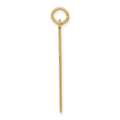 14k Yellow Gold 14K Laser Designed Cross Pendant