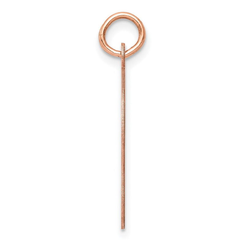 14k-rose-gold-rose-plain-medium-013-gauge-facing-left-engraveable-girl-head-charm-xrm115-13