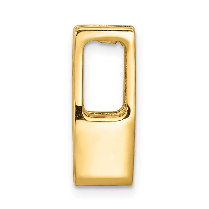 14k A 5.25mm Diamond Slide