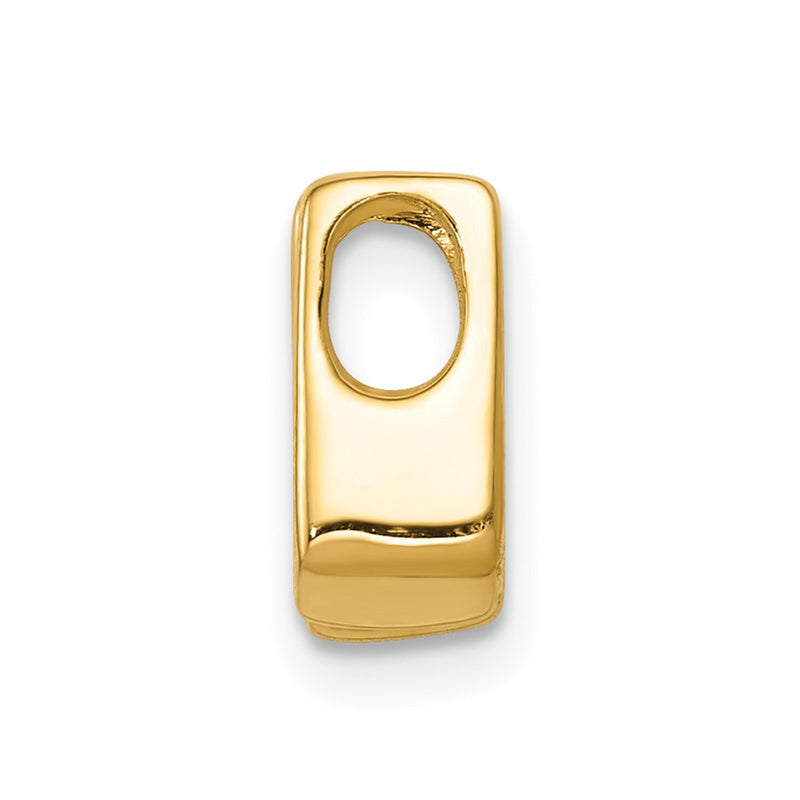 14k A 3.75mm Diamond Slide