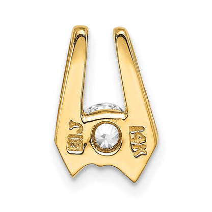 14k VS 4.5mm Diamond Slide