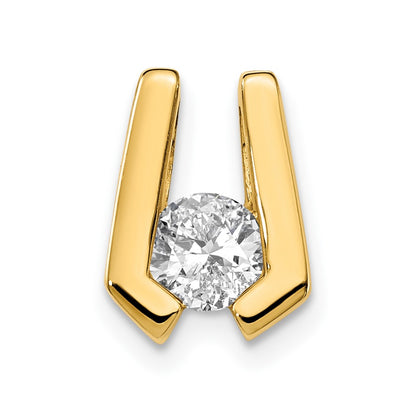 14k VS 4.5mm Diamond Slide
