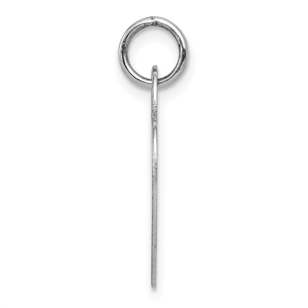 14k White Gold 14k White Gold Medium Engravable Heart