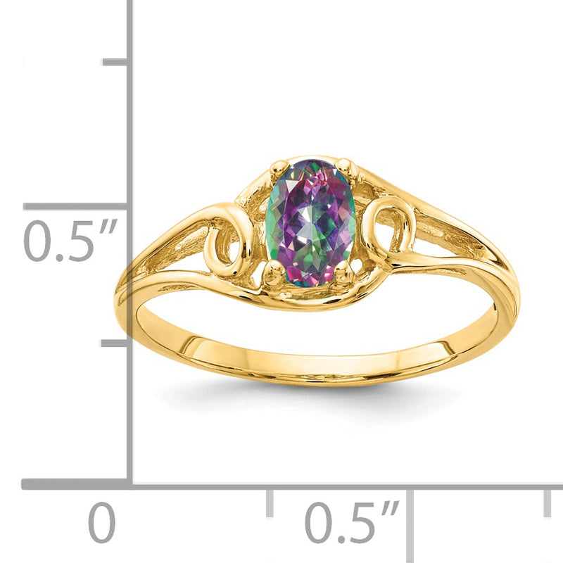 Solid 14k Yellow Gold Ring