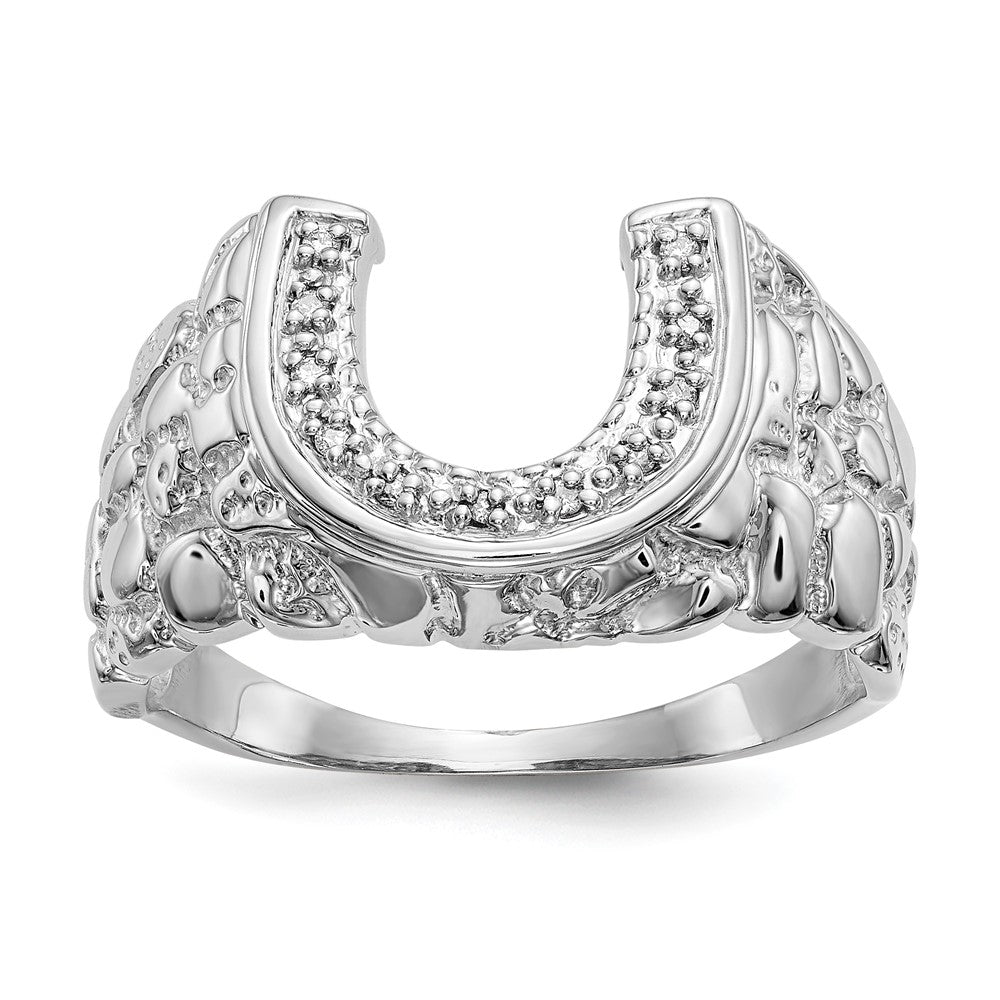 14K White Gold Aaa Dia Ring
