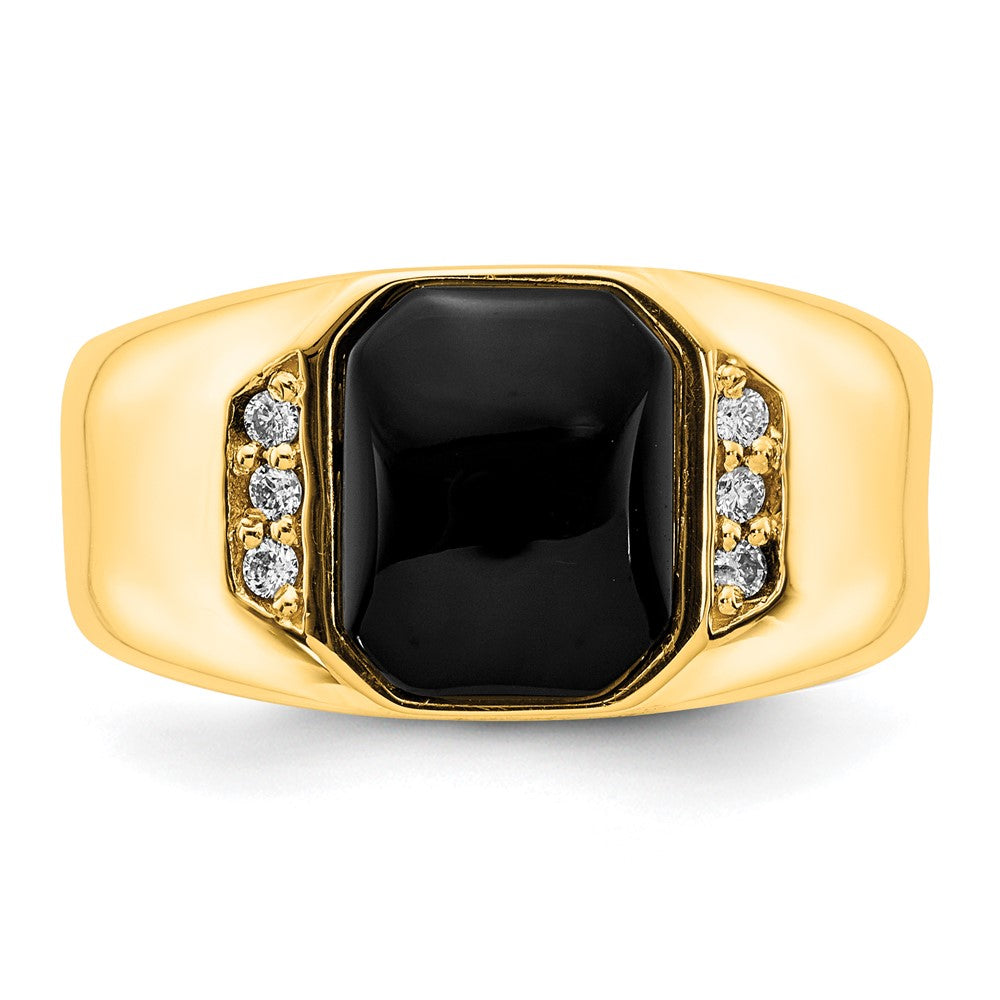 14K Yellow Gold A Real Diamond Ring