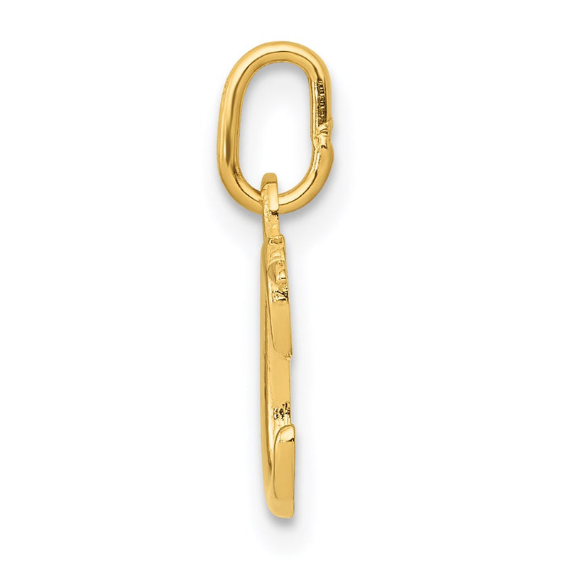 14k Yellow Gold 14k Yellow Gold Letter C Initial Charm