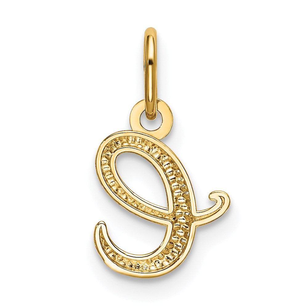 14k Yellow Gold 14k Yellow Gold Letter E Initial Charm