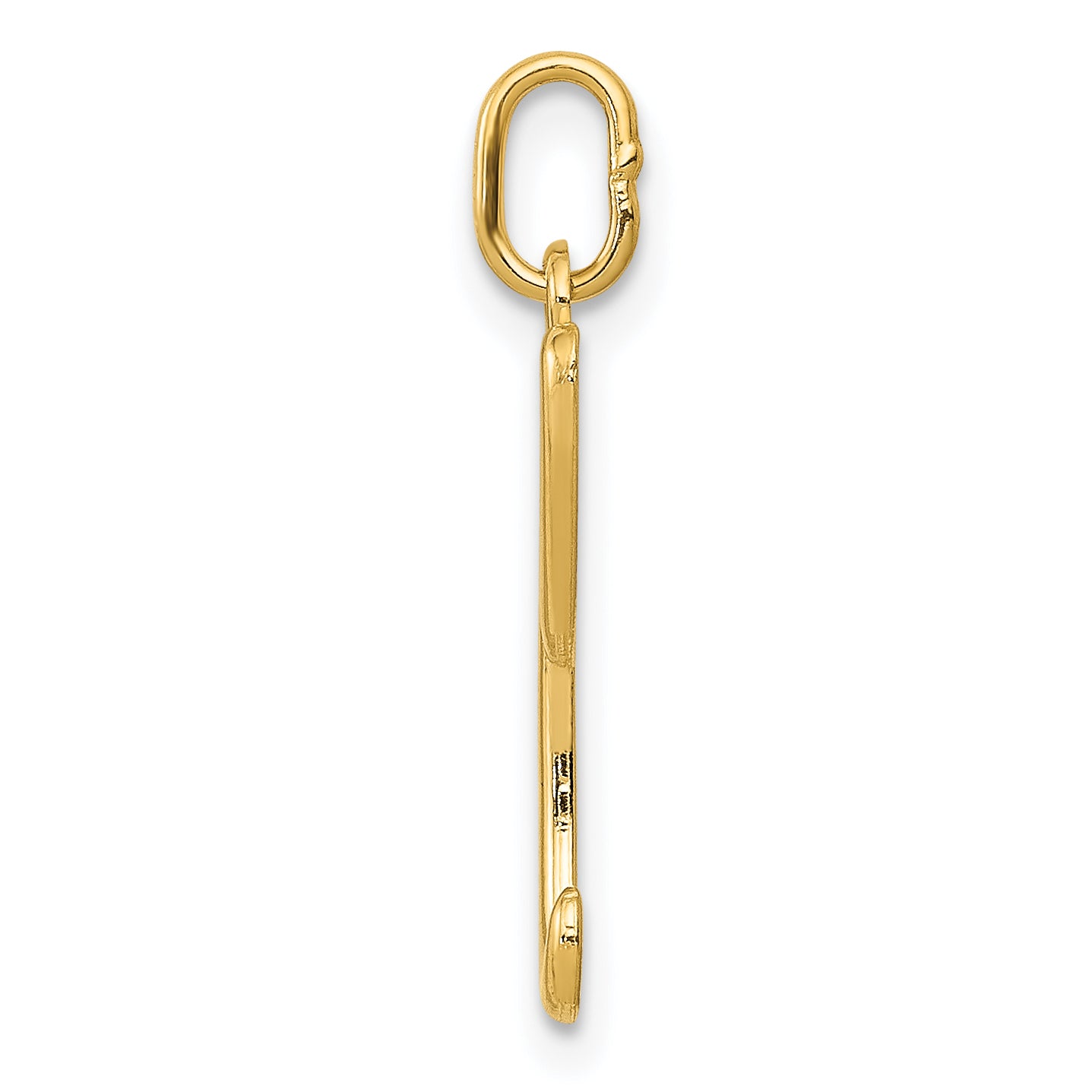 14k Yellow Gold 14k Yellow Gold Letter L Initial Charm