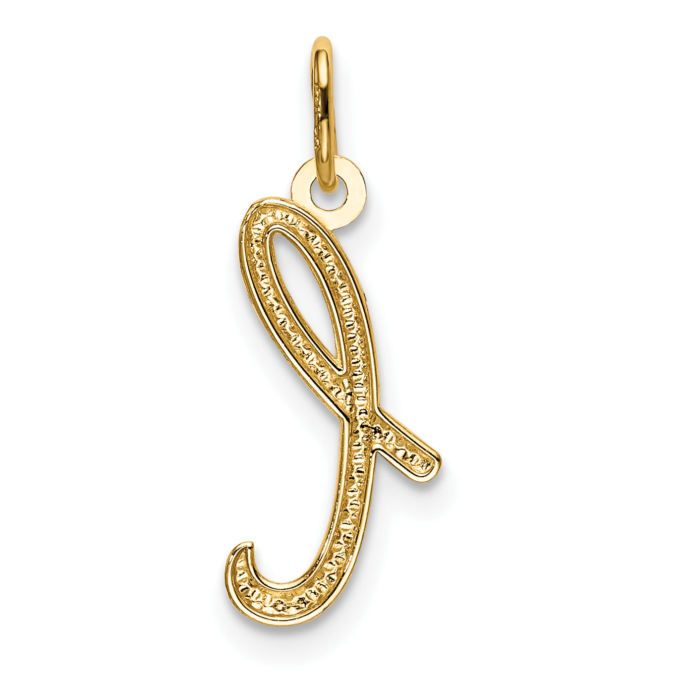 14k Yellow Gold 14k Yellow Gold Letter L Initial Charm