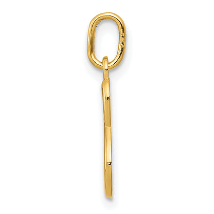 14k Yellow Gold 14k Yellow Gold Letter S Initial Charm